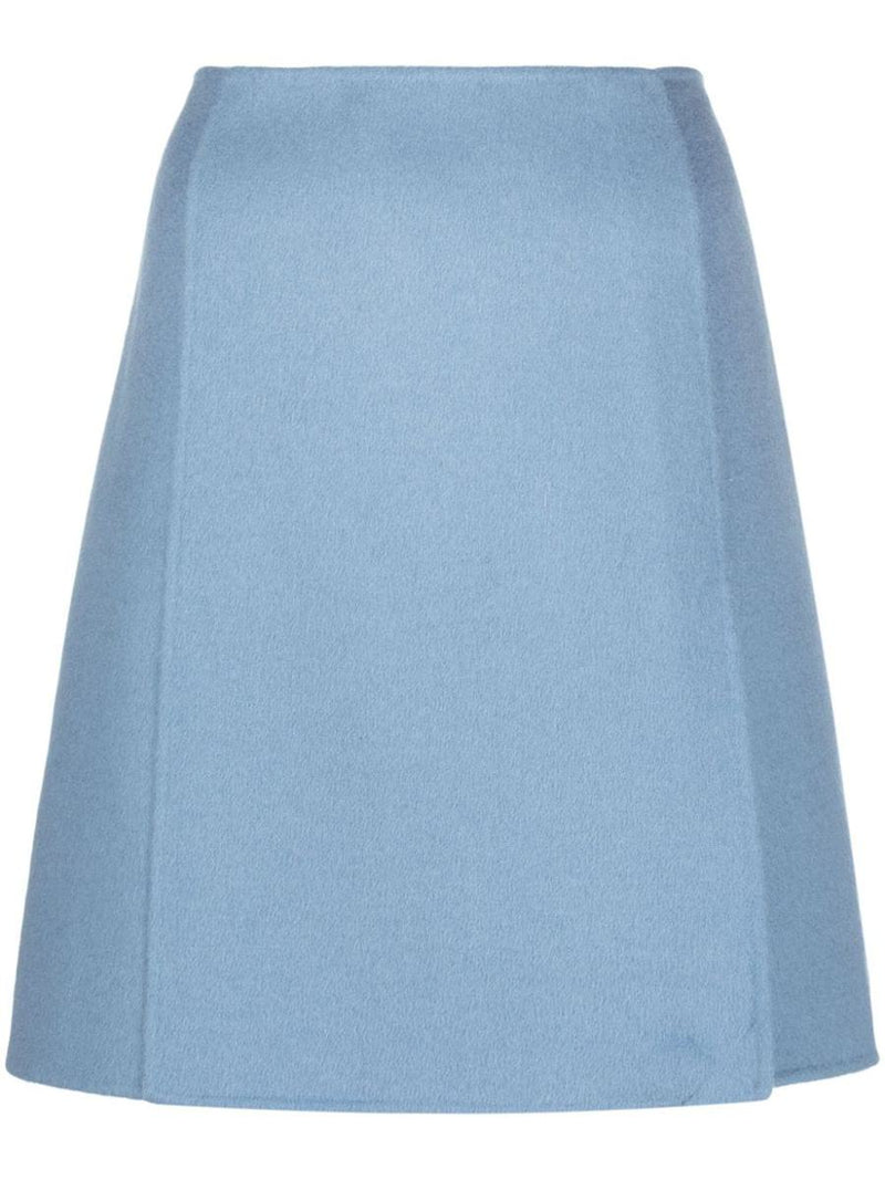 P.A.R.O.S.H. High-Waist Wool Skirt