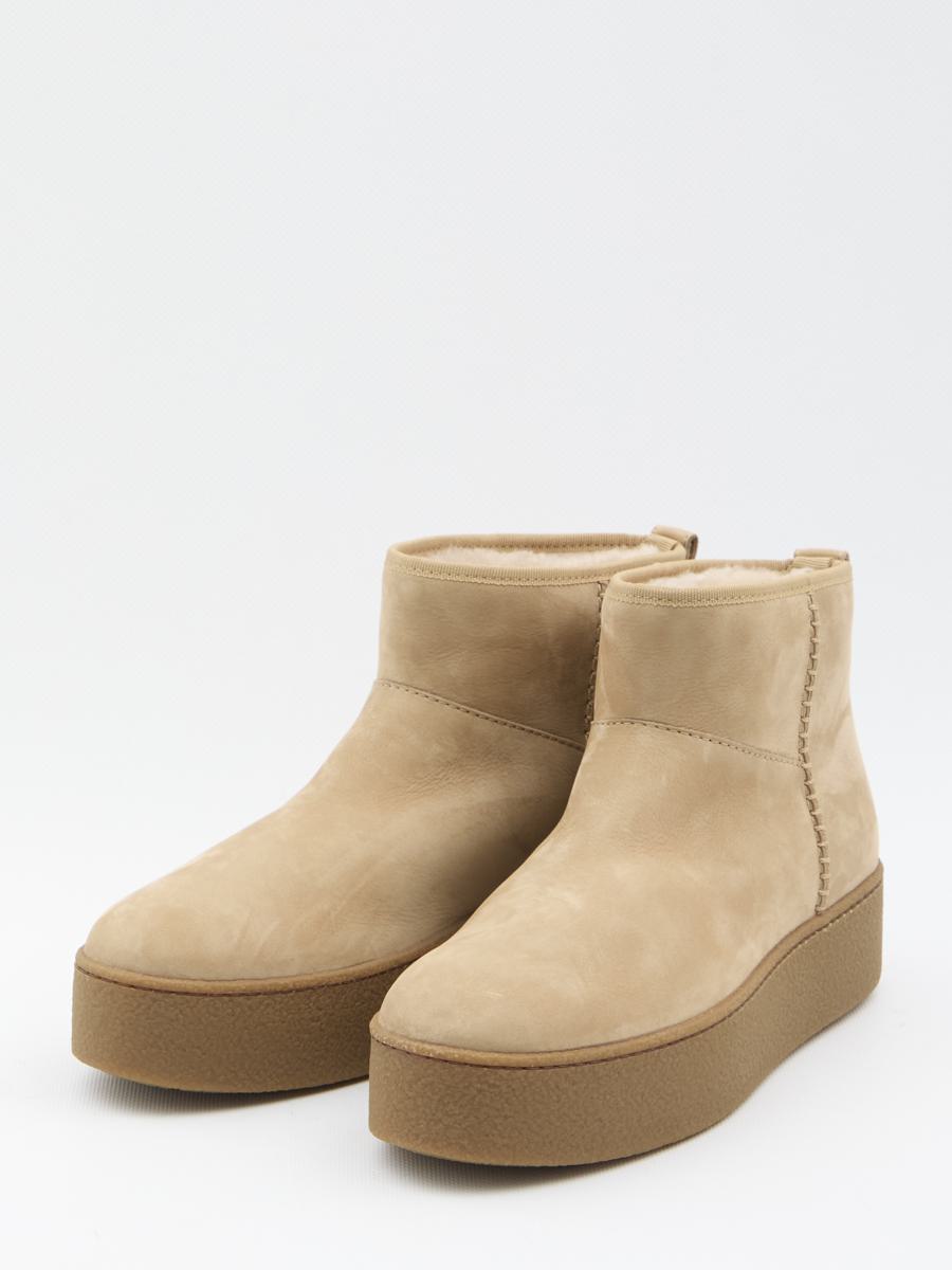 Shearling Ankle Boots