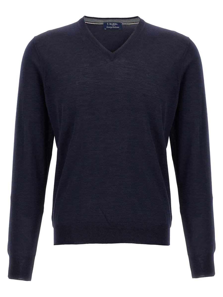 Barba Wool And Silk Sweater