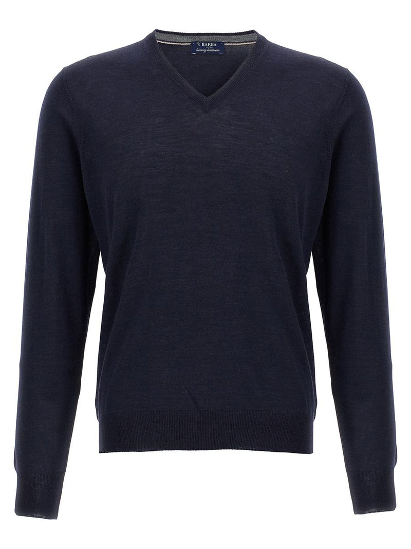 Barba Wool And Silk Sweater