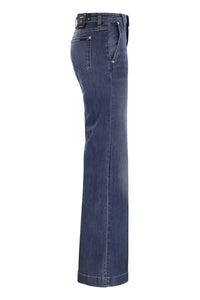 7 For All Mankind Modern Dojo - High-Waisted Flared Jeans