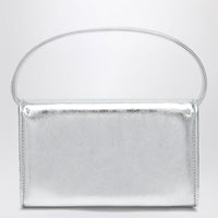 Roger Vivier Silver Micro Pilgrim Bag