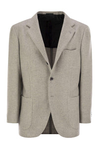 Kiton Single-Breasted Cashmere Jacket