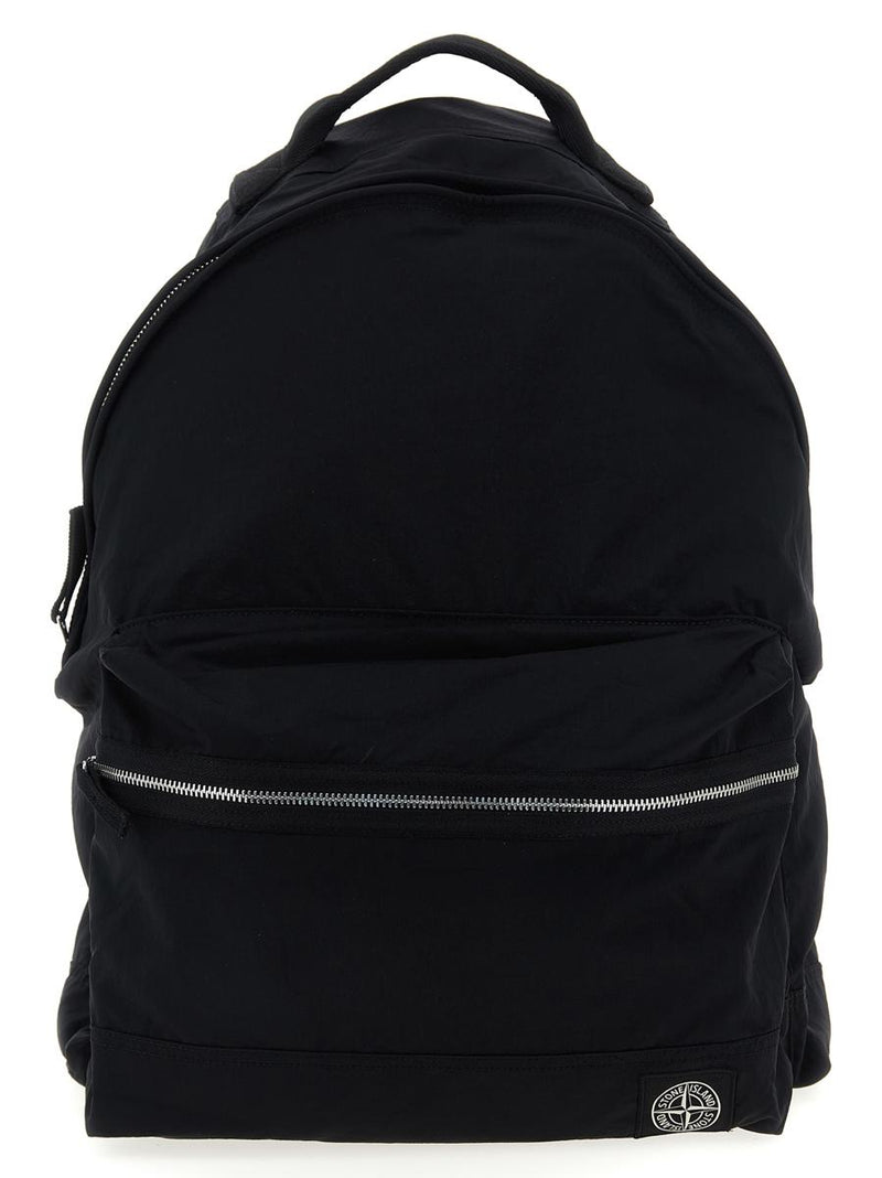 Stone Island Logo Patch Backpack