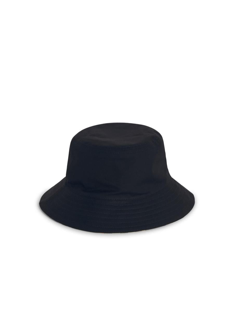 Burberry 'Bucket' Black Cotton Hat