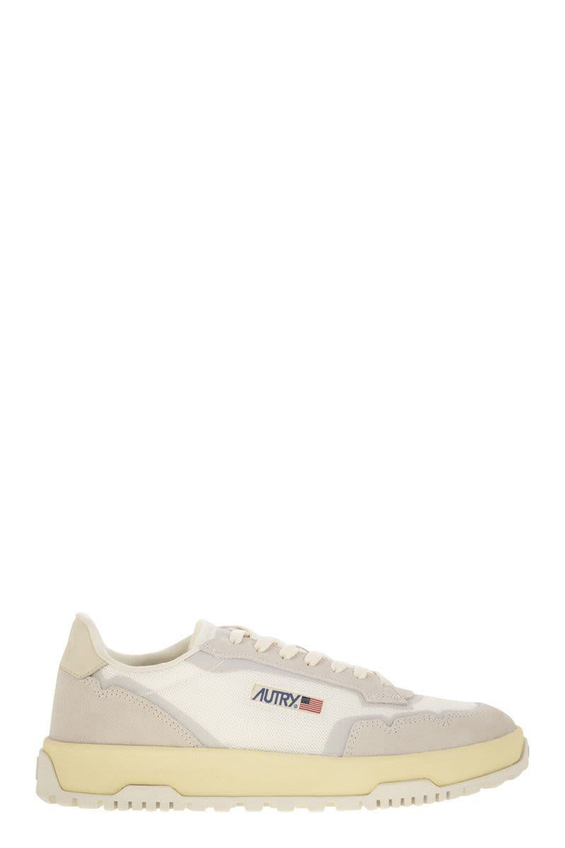 Autry Wildpace - Fabric And Suede Trainers
