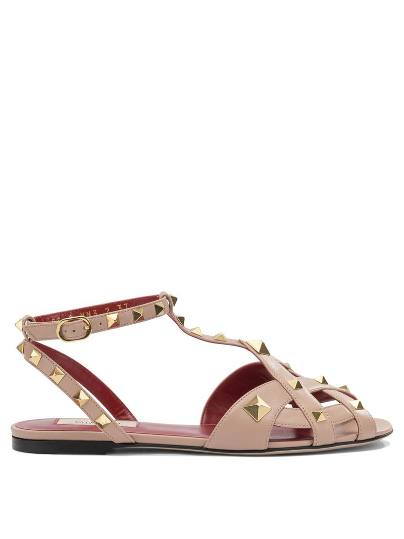 Valentino Garavani "Studdy" Leather Sandals