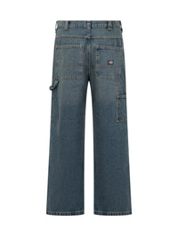 Dickies Dickies Blue Wide Leg Jeans