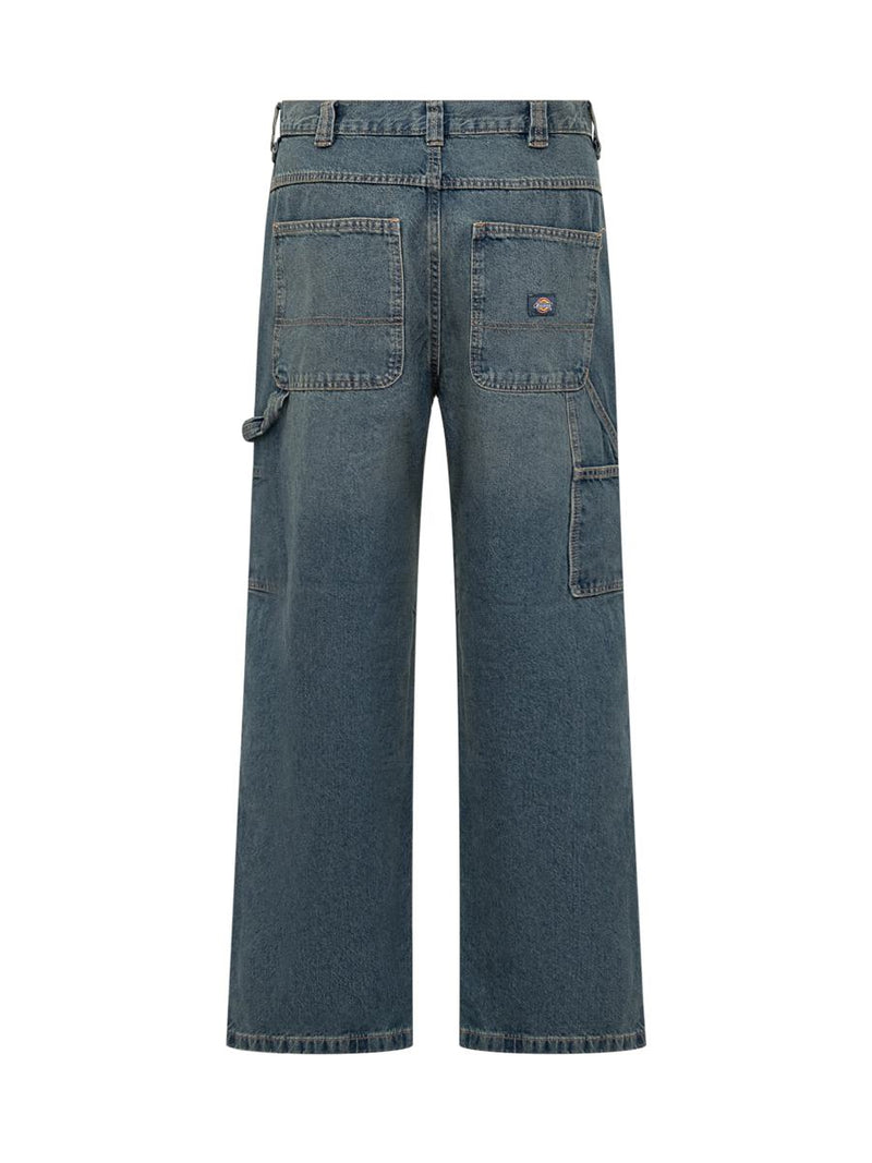 Dickies Dickies Blue Wide Leg Jeans