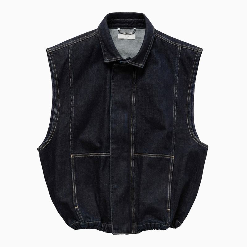 1989 Studio Denim Vest Dark