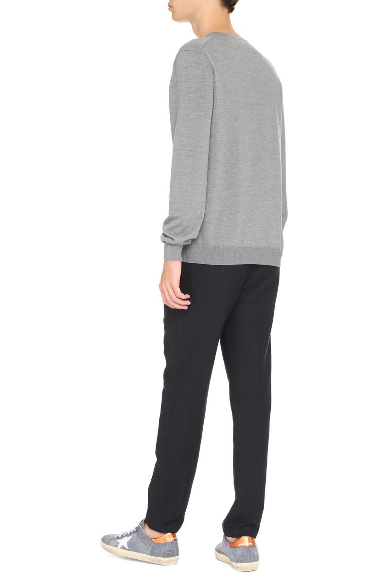 The (Alphabet) The (Knit) - Crew-Neck Wool Sweater