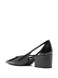 Prada 55Mm Debossed-Logo Pumps