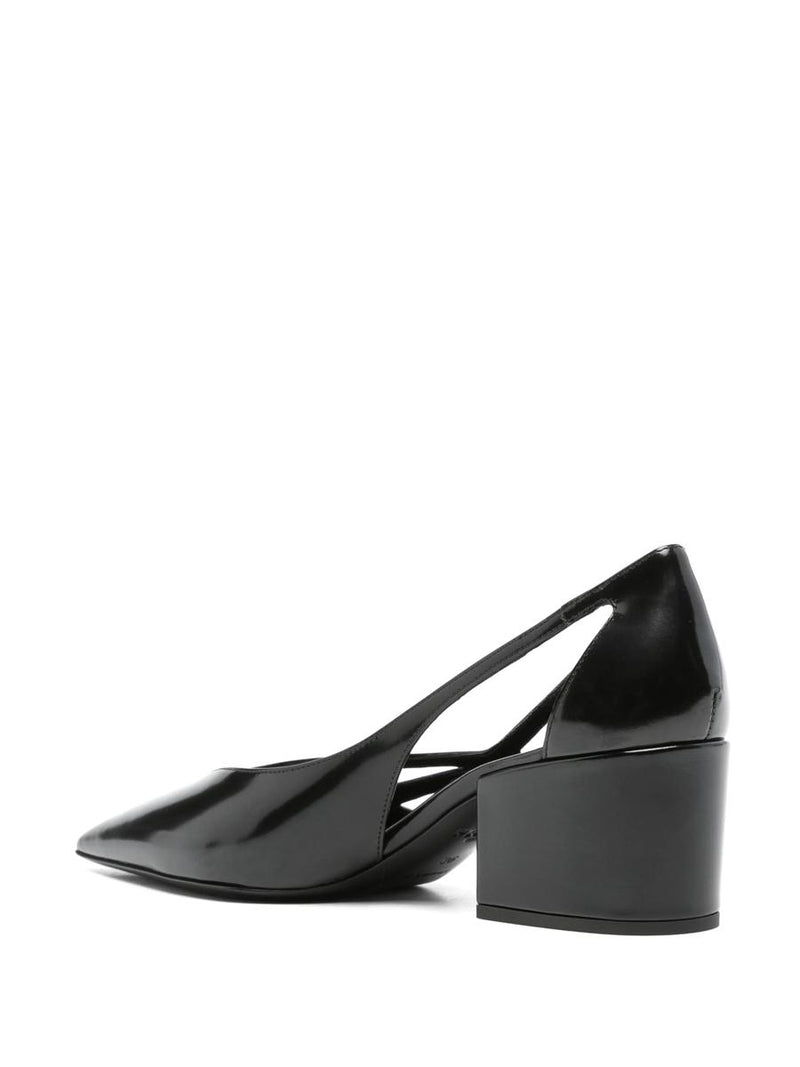 Prada 55Mm Debossed-Logo Pumps