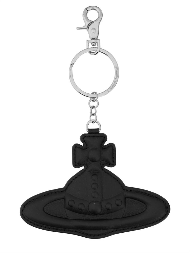 Vivienne Westwood Leather Keychain