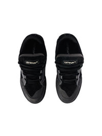 Off-White Black 779 Vulcanized Leather Sneakers