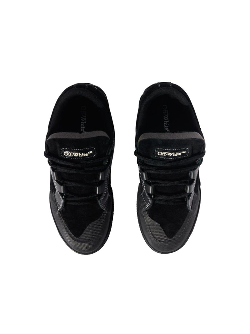 Off-White Black 779 Vulcanized Leather Sneakers