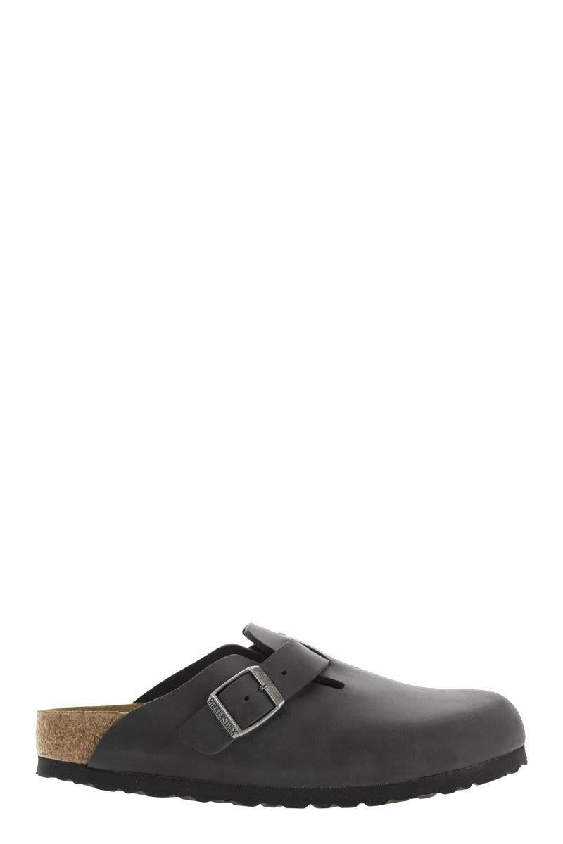 Birkenstock Boston - Oiled Leather Sabot
