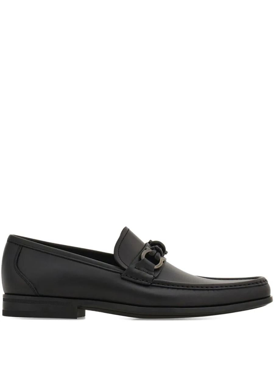Salvatore Ferragamo Alain Gancini Buckle Loafers Shoes