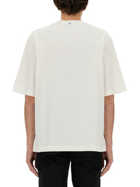 Burberry T-Shir With Ekd Patch