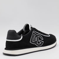 Dolce & Gabbana Black Dg Cushion Sneakers