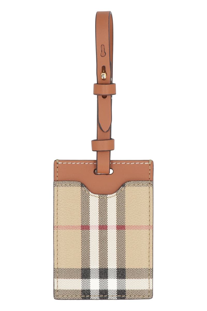 Burberry Leather Luggage Tag