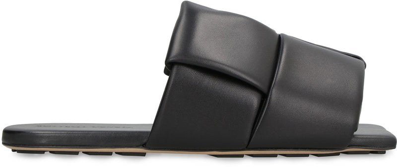 Bottega Veneta Patch Leather Mules