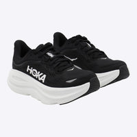 Hoka White And Black Bondi 9 Sneakers
