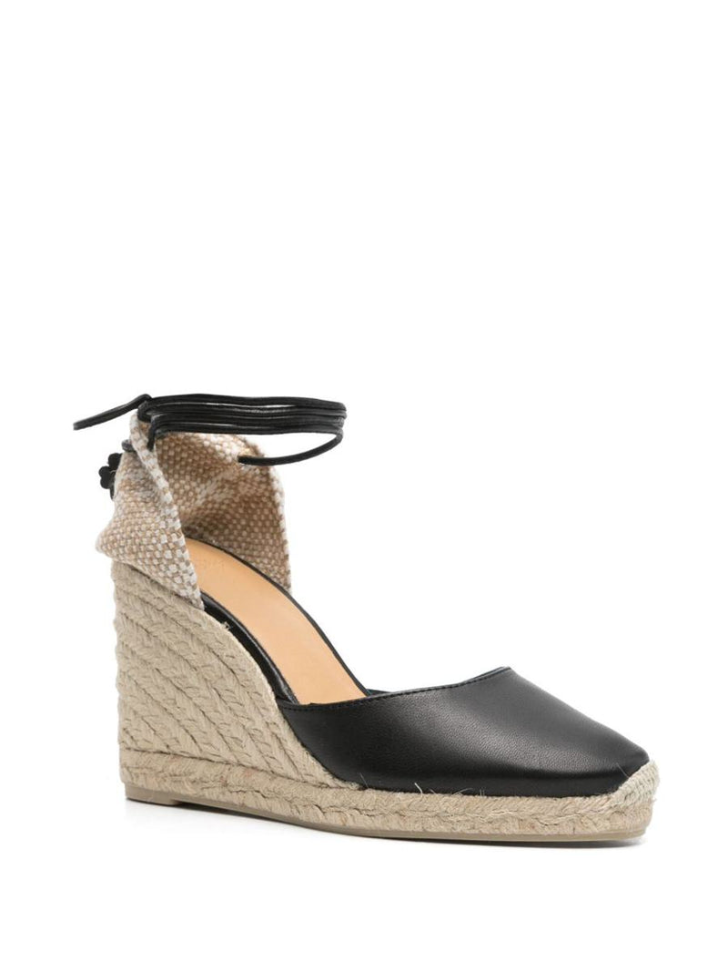 Castañer Carina Leather Espadrilles