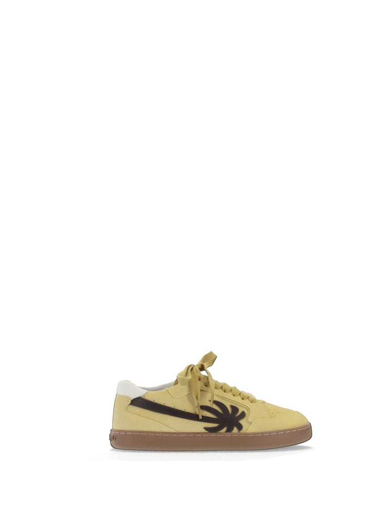 Palm Angels New Palm 1 Suede Ocher Yellow - Brown