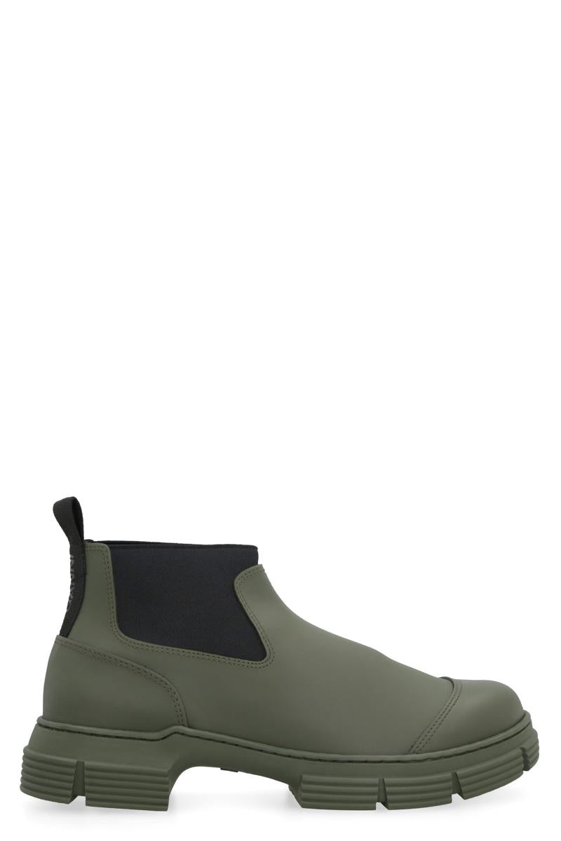 Ganni Crop City Rubber Boots