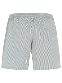 Polo Ralph Lauren Green Cotton Blend Swimsuit