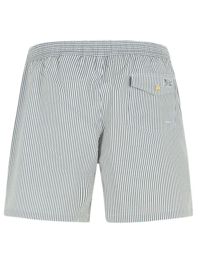 Polo Ralph Lauren Green Cotton Blend Swimsuit