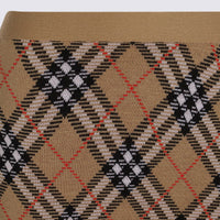 Burberry Beige Wool Skirt