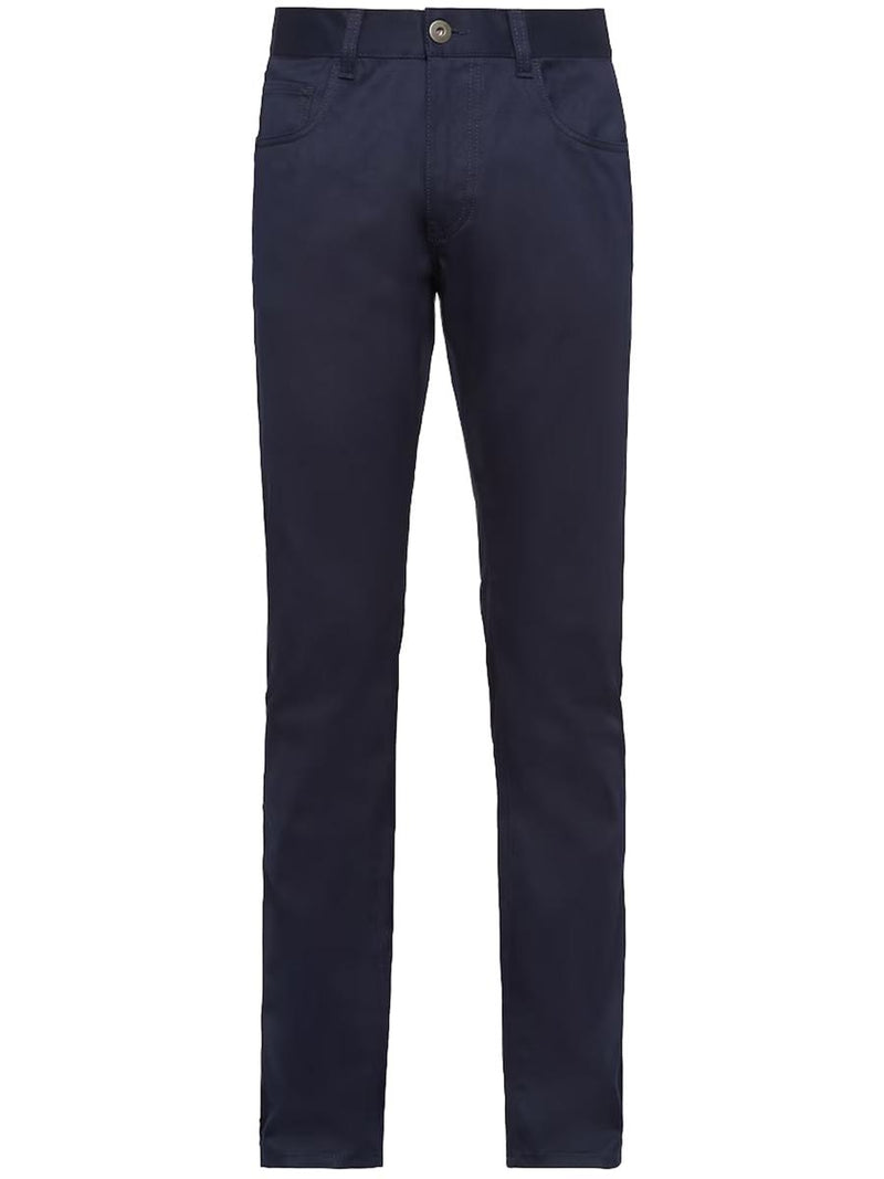 Prada Jeans In Drill Stretch Clothing