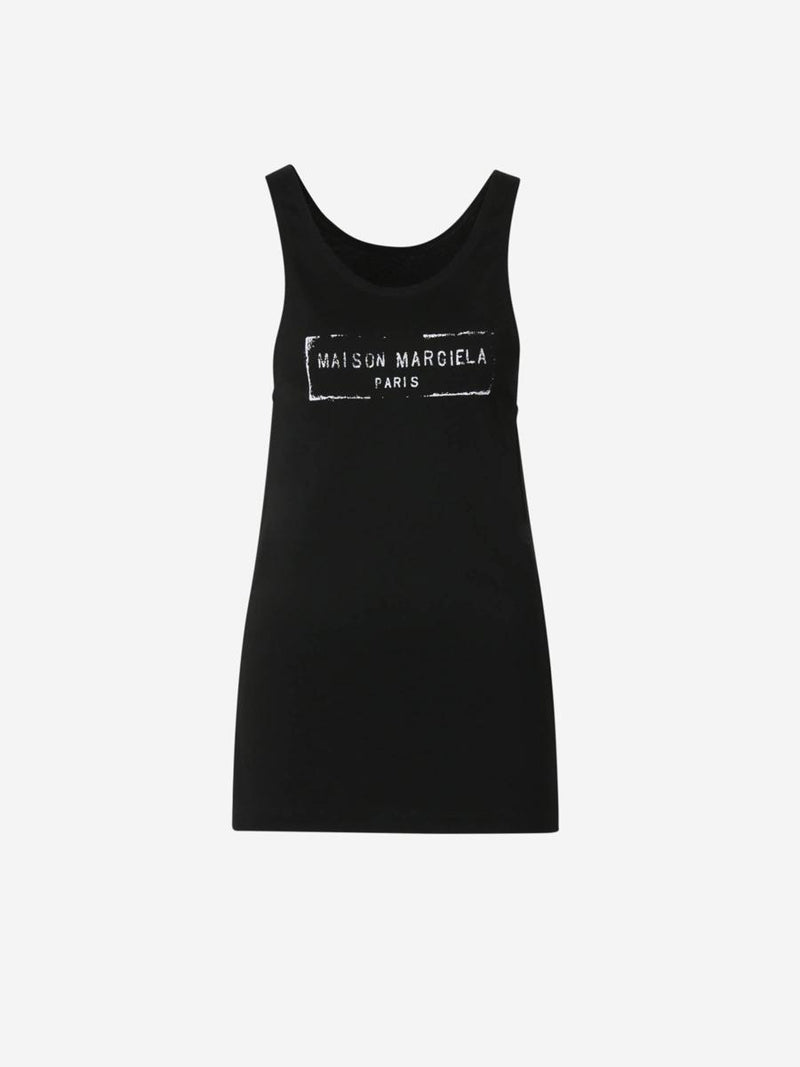 Maison Margiela Logo Tank Top