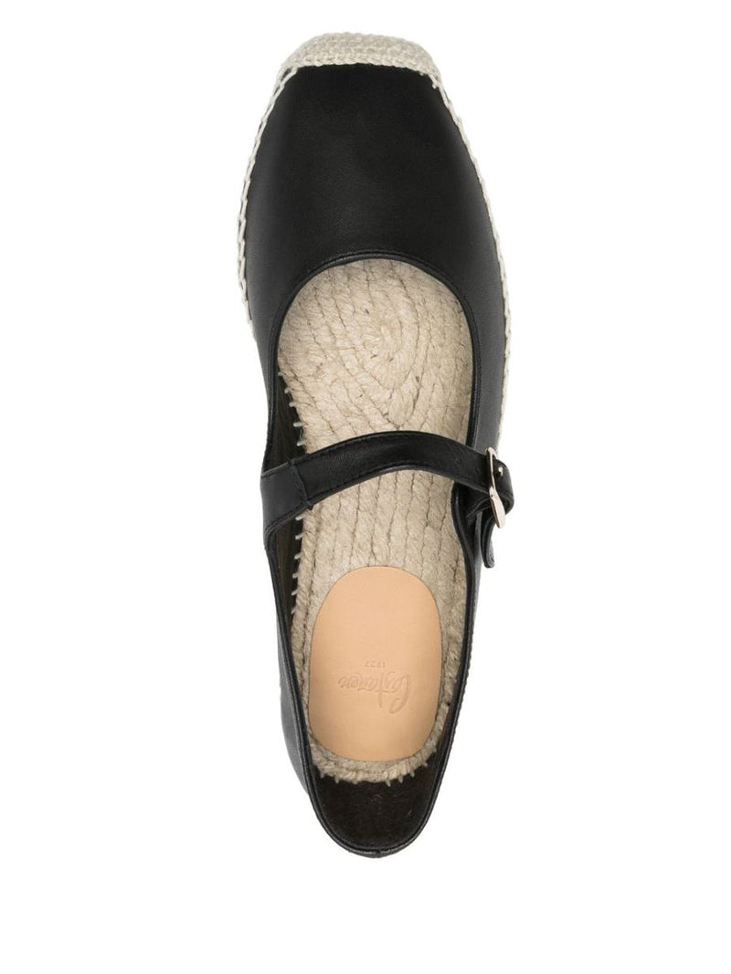 Castañer Pepa Leather Espadrilles