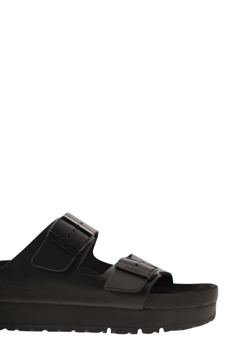 Birkenstock Arizona Platform - Slipper With Leather Buckles