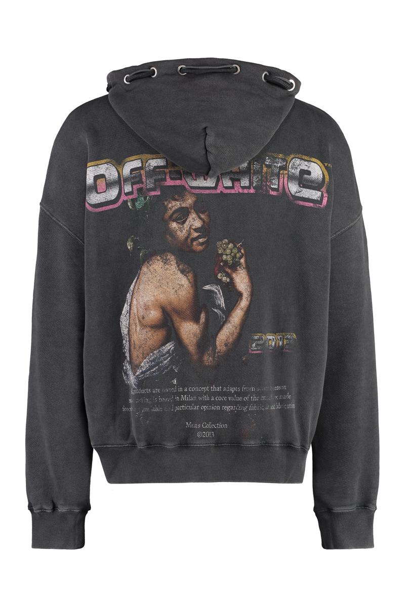 Off-White Logo Print Hoodie