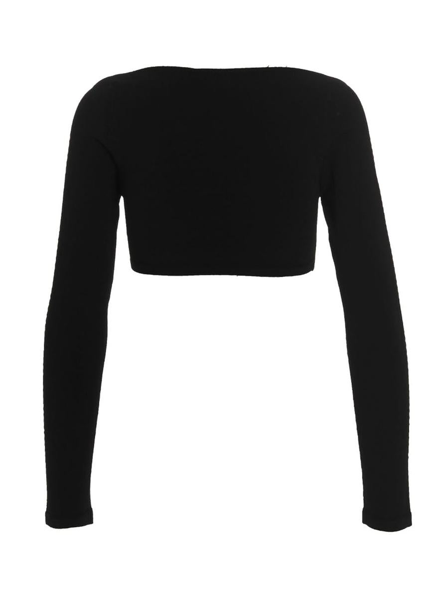 DSQUARED2 Ribbed Cropped Sweater