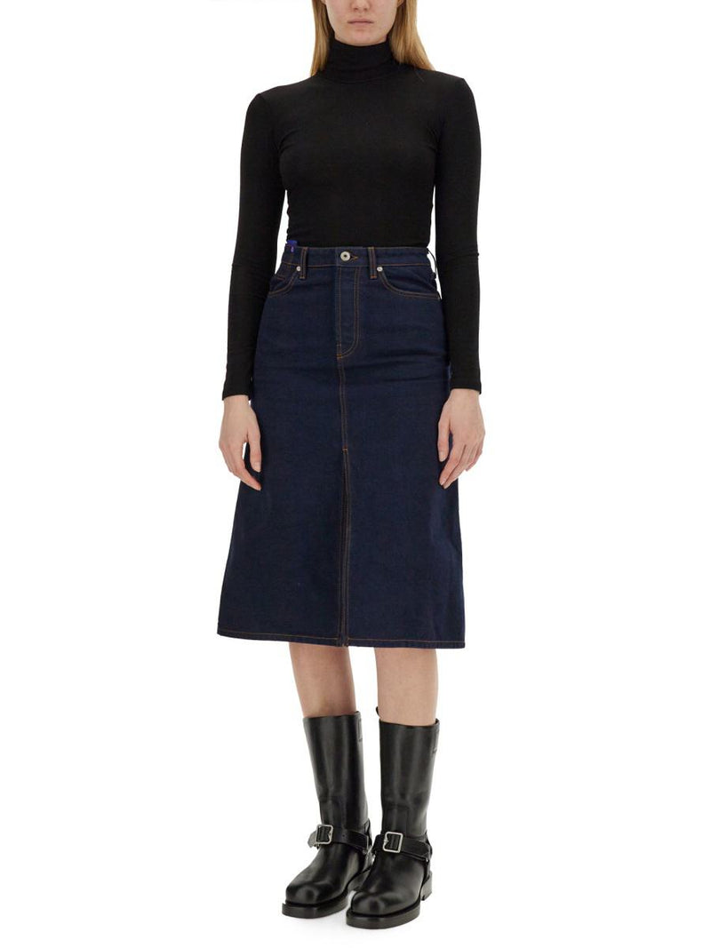Burberry Denim Skirt