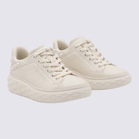Jimmy Choo White Leather Sneakers