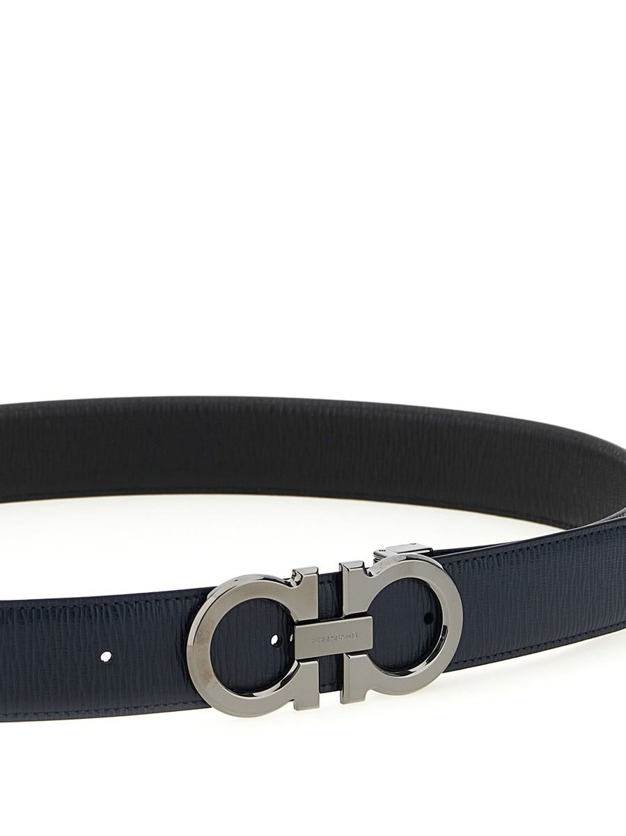 Salvatore Ferragamo 'Gancini' Reversible Belt