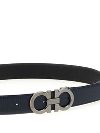 Salvatore Ferragamo 'Gancini' Reversible Belt