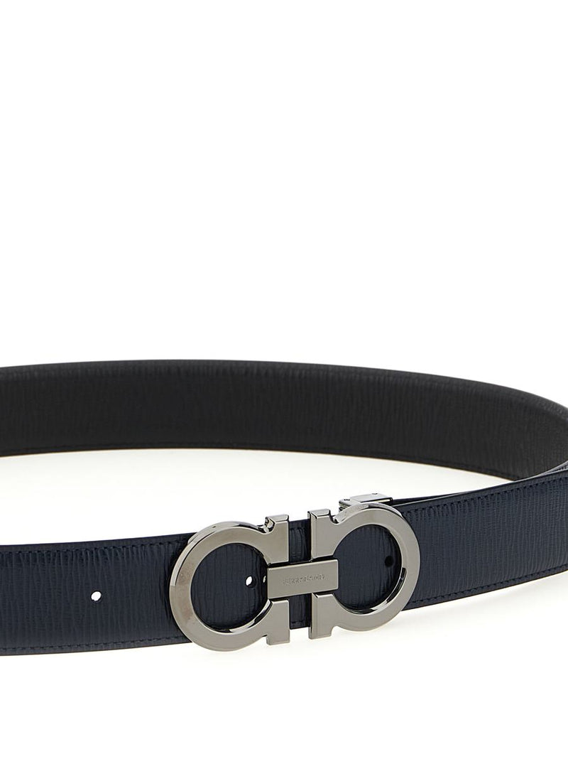 Salvatore Ferragamo 'Gancini' Reversible Belt