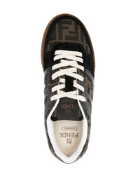 Fendi Low-Top Match Shoes