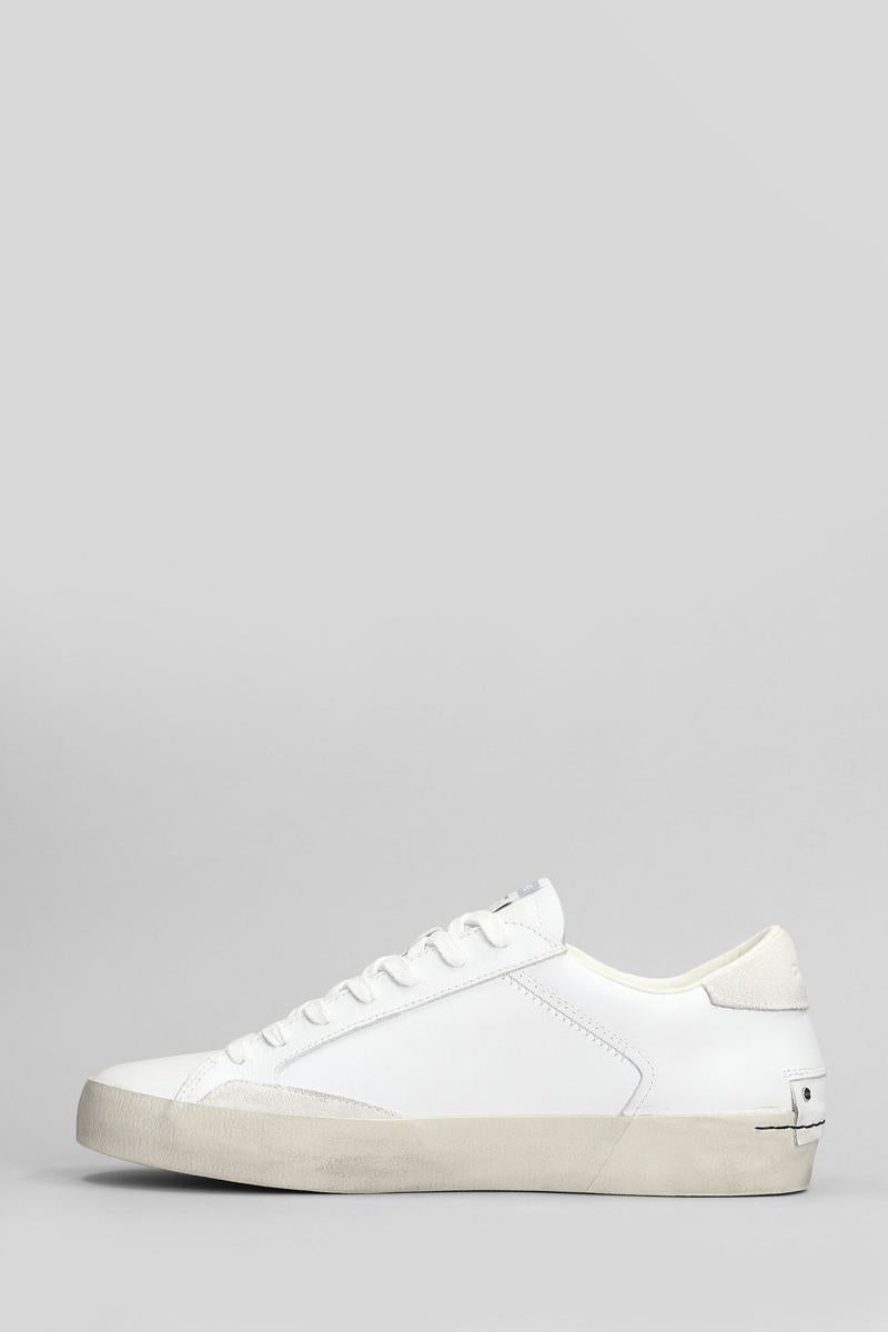 Crime London Distressed Sneakers