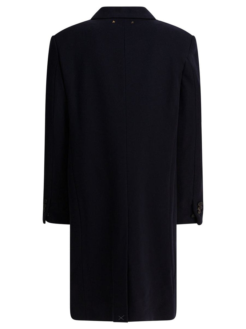 Golden Goose Single-Breasted Wool Coat