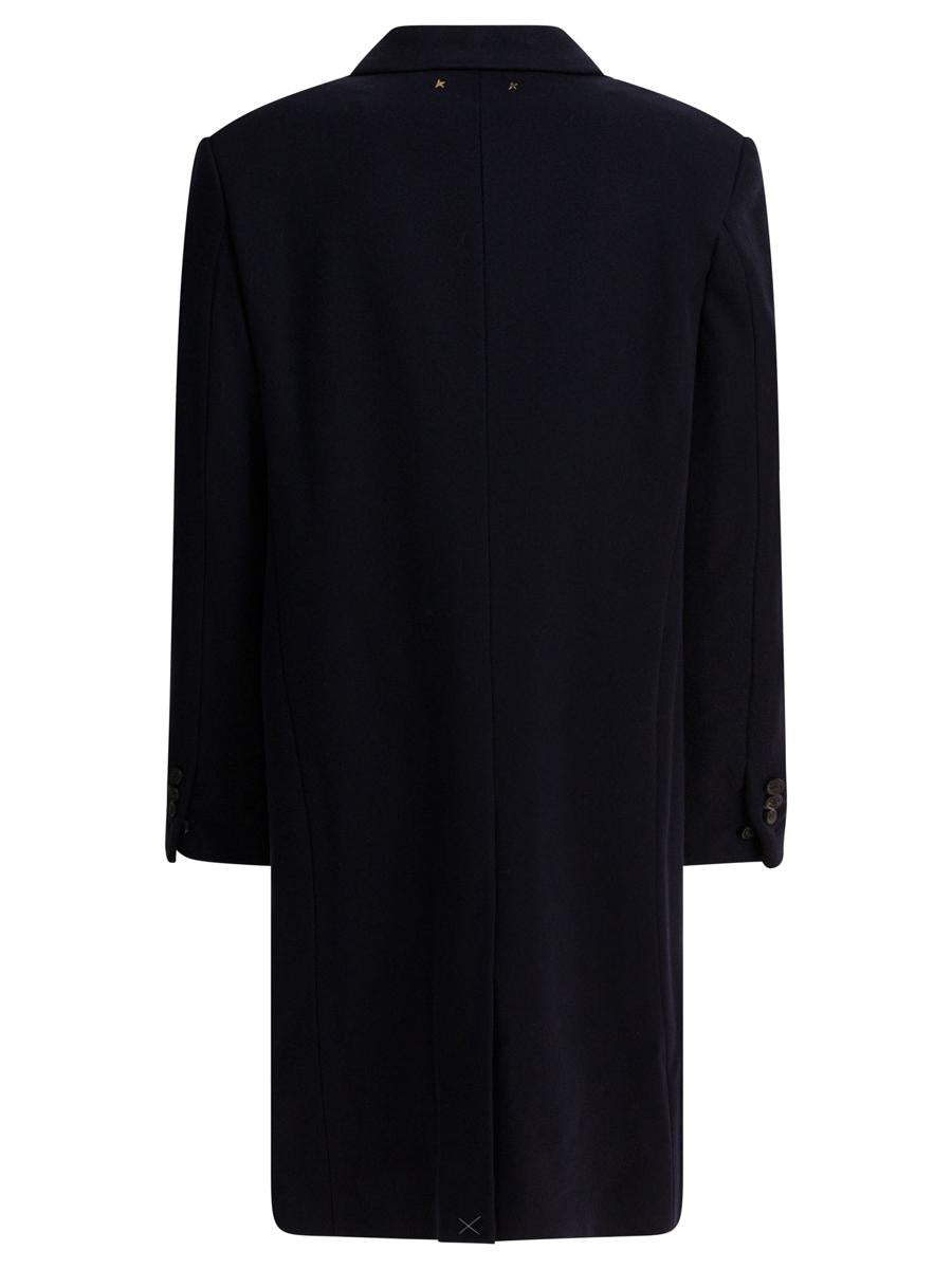 Golden Goose Single-Breasted Wool Coat