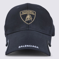 Balenciaga Black Lamborghini Baseball Cap