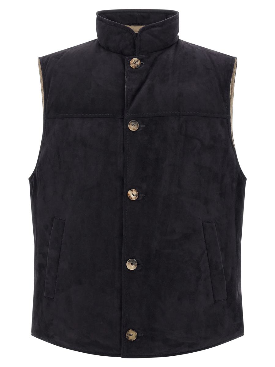 Brunello Cucinelli Suede Vest